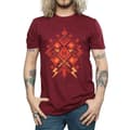 Miniatyrbillede 3 af 5: Harry Potter Mens Christmas Fair Isle T-Shirt