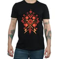 Miniatyrbillede 3 af 5: Harry Potter Mens Christmas Fair Isle T-Shirt