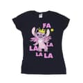Pikkukuva 1 / 3: Disney Womens/Ladies Lilo & Stitch Angel Fa La La Cotton T-Shirt