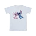 Miniatyrbild 1 av 3: Disney Lilo & Stitch Kisses T-shirt i bomull för flickor