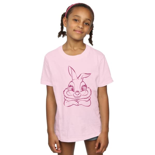 Disney Bambi Bunny bomulls-T-shirt för flickor