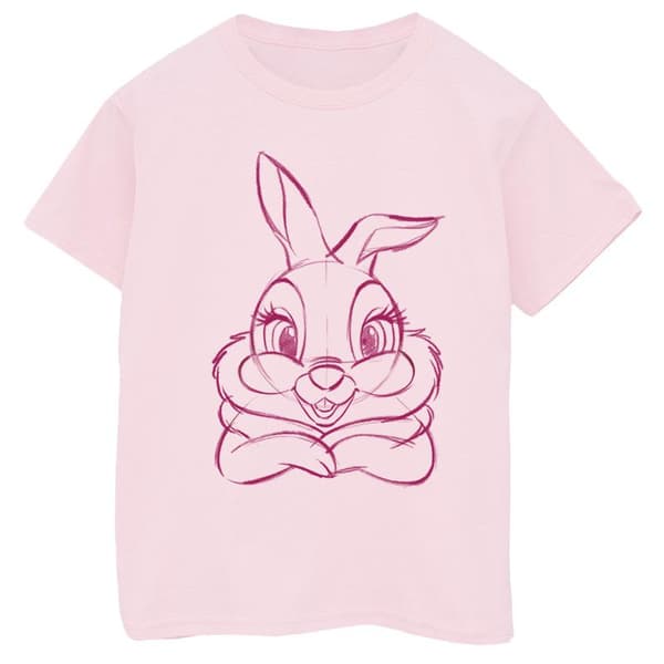 Disney Bambi Bunny bomulls-T-shirt för flickor