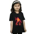 Miniatyrbillede 2 af 5: Harry Potter Girls Dumbledore Silhouette Cotton T-Shirt