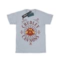 Miniatyrbilde 1 av 5: Harry Potter Girls Chudley Cannons Logo Cotton T-Shirt