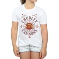 Miniatyrbilde 3 av 5: Harry Potter Girls Chudley Cannons Logo Cotton T-Shirt