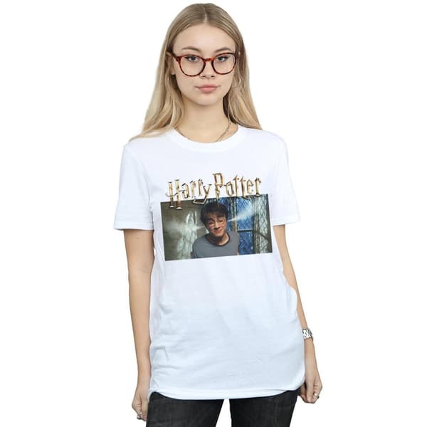 Harry Potter Dam/dam Steam Ears - Boyfriend-t-shirt i bomull