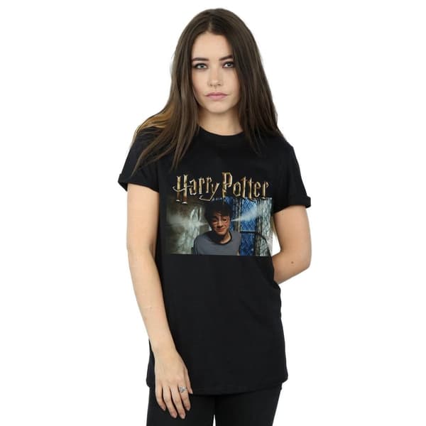 Harry Potter Dam/dam Steam Ears - Boyfriend-t-shirt i bomull