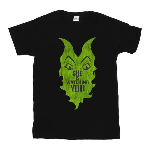 Disney Flickor The Descendants Maleficent She Is Watching T-shirt i bomull