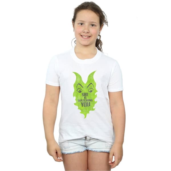 Disney Flickor The Descendants Maleficent She Is Watching T-shirt i bomull
