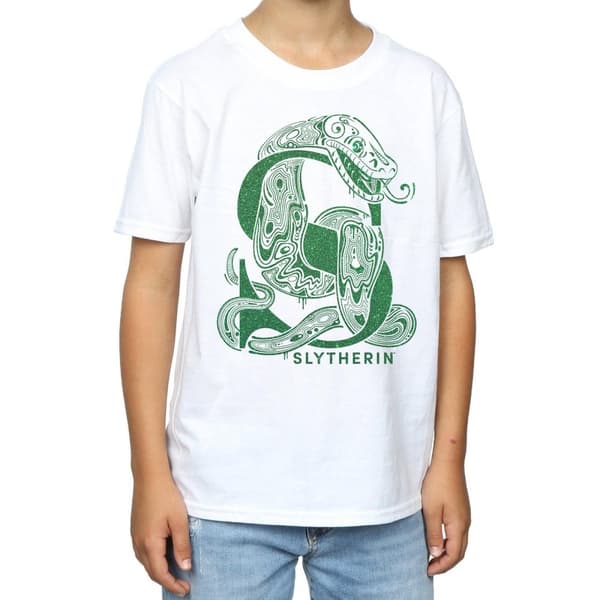 Harry Potter Slytherin Glitter T-shirt för pojkar