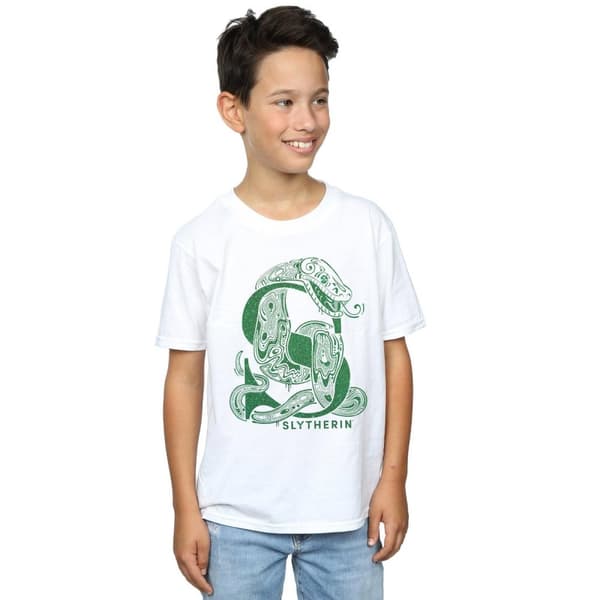 Harry Potter Slytherin Glitter T-shirt för pojkar
