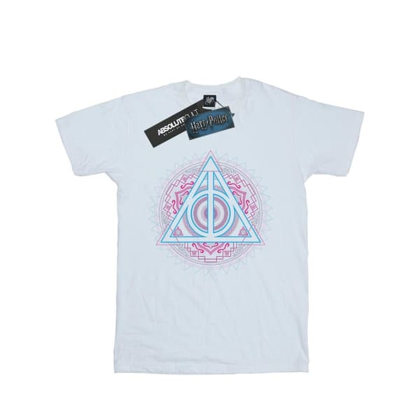 Harry Potter Boys Neon Deathly Hallows T-Shirt