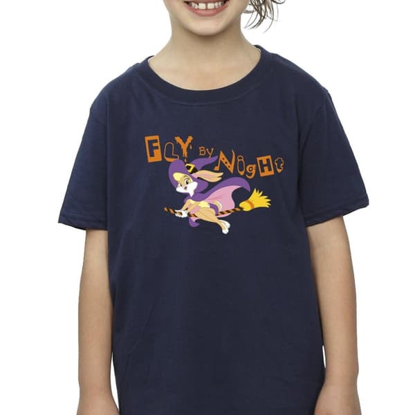Looney Tunes Girls Lola Fly By Night Cotton T-Shirt