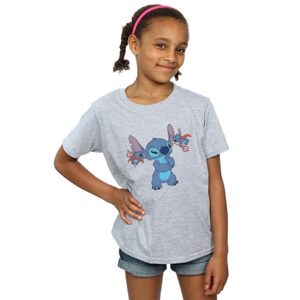 Disney Lilo And Stitch Little Devils - T-shirt i bomull för flickor