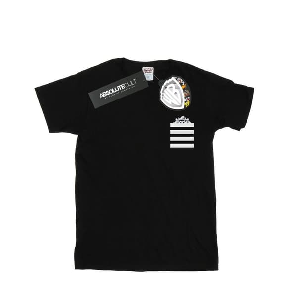 Looney Tunes Boys Taz Stripes Faux Pocket T-Shirt