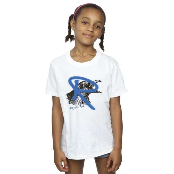 Harry Potter Girls Ravenclaw Pop Spray Cotton T-Shirt