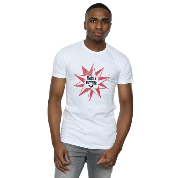Harry Potter Mens Hedwig Star T-Shirt