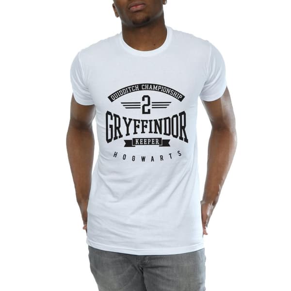 Harry Potter Mens Gryffindor Keeper T-Shirt