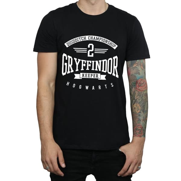 Harry Potter Mens Gryffindor Keeper T-Shirt