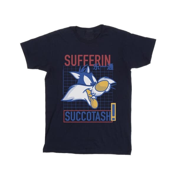 Looney Tunes Boys Sylvester Sufferin Succotash T-Shirt
