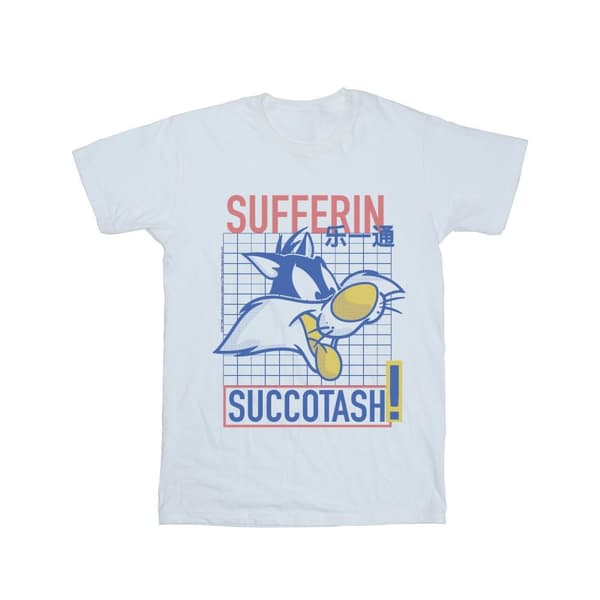 Looney Tunes Boys Sylvester Sufferin Succotash T-Shirt