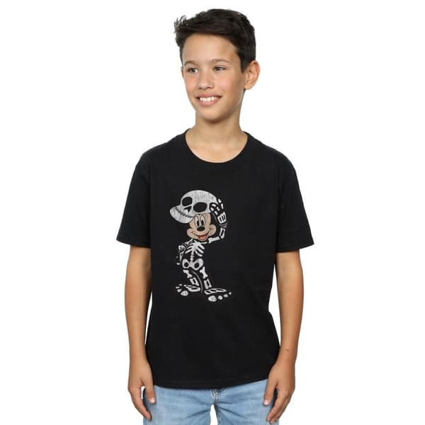 Disney Boys Mickey Mouse Skeleton T-Shirt