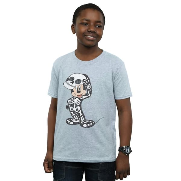 Disney Boys Mickey Mouse Skeleton T-Shirt