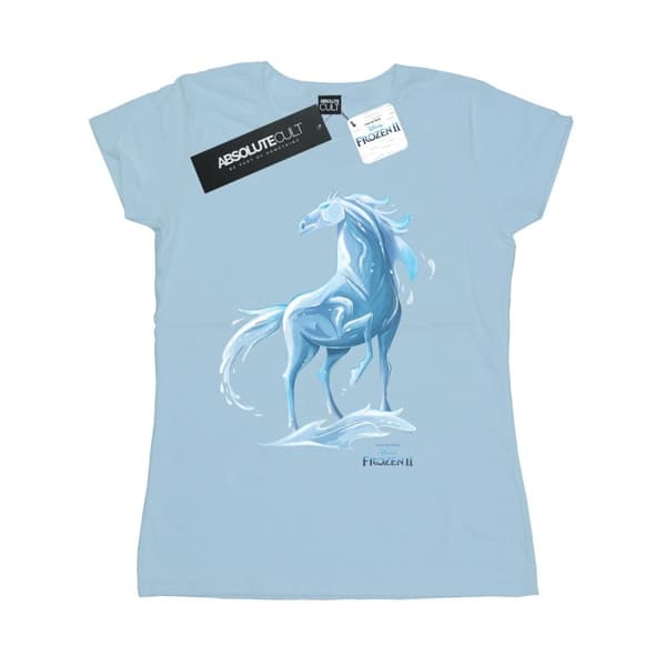 Disney Womens/Ladies Frozen 2 Nokk The Water Spirit Cotton T-Shirt