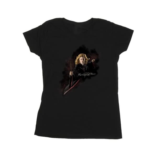 Harry Potter Womens/Ladies Hermione Fight Like A Girl Cotton T-Shirt