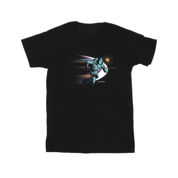Disney T-shirt i bomull för flickor - Lightyear Running Buzz