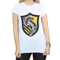 Miniatyrbild 3 av 5: Harry Potter Dam/Häst Hufflepuff Crest Flat T-shirt i bomull