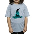 Miniatyrbild 3 av 5: Harry Potter T-shirt i bomull med Hogwarts-silhuett för flickor