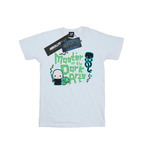 Harry Potter Voldemort Dark Arts Junior T-shirt för pojkar White 12-13 Years