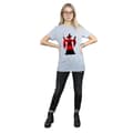 Miniatyrbilde 4 av 5: Harry Potter Womens/Ladies Minerva McGonagall Silhouette Cotton Boyfriend T-Shirt