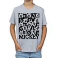 Miniatyrbild 3 av 5: Disney Musse Pigg-t-shirt med rutnät för pojkar