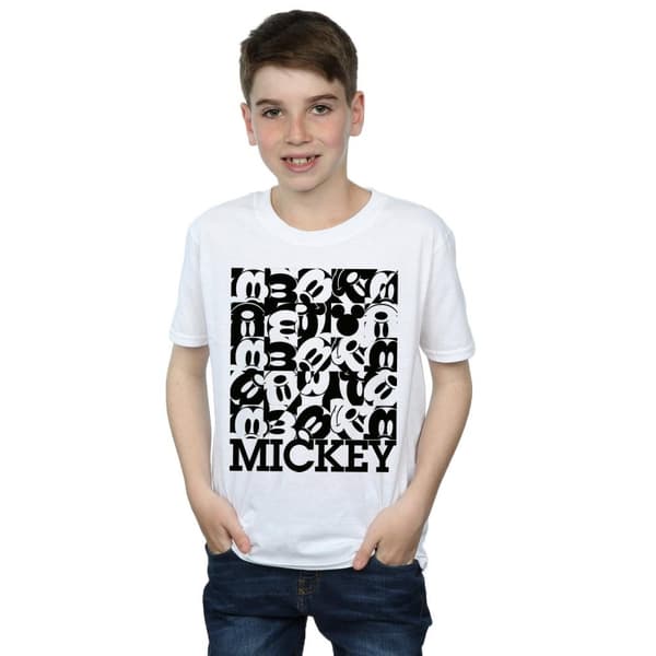 Disney Musse Pigg-t-shirt med rutnät för pojkar