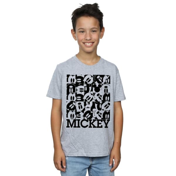Disney Musse Pigg-t-shirt med rutnät för pojkar