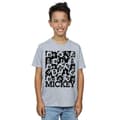 Miniatyrbild 2 av 5: Disney Musse Pigg-t-shirt med rutnät för pojkar