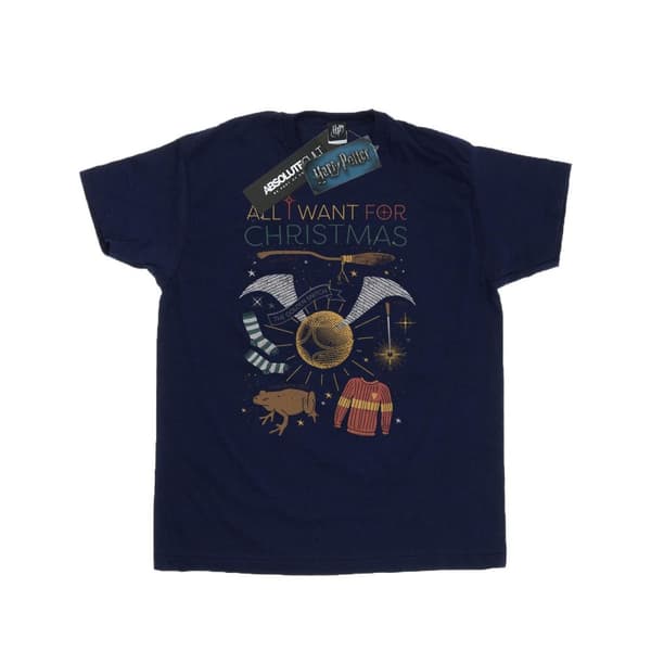 Harry Potter Mens All I Want For Christmas T-Shirt