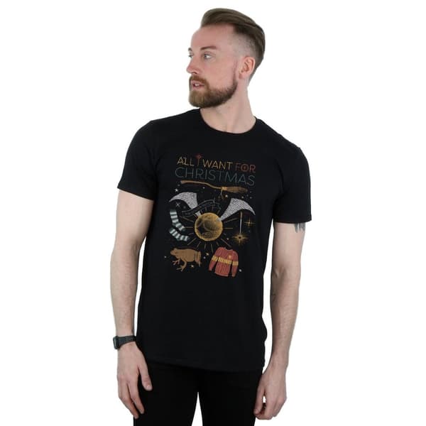 Harry Potter Mens All I Want For Christmas T-Shirt