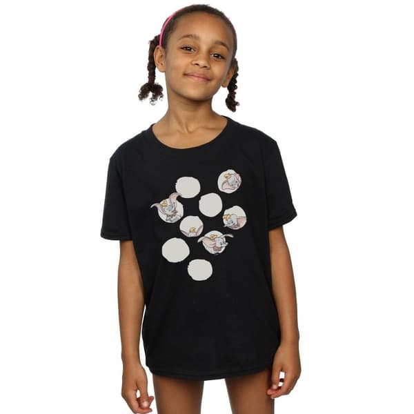Disney Girls Dumbo Peekaboo Cotton T-Shirt