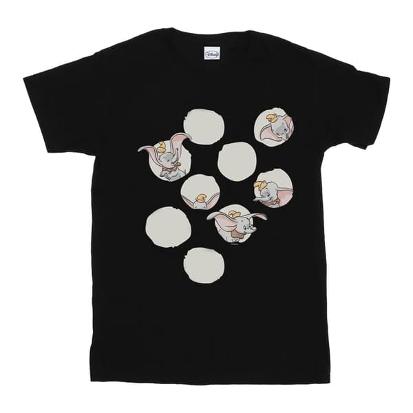 Disney Girls Dumbo Peekaboo Cotton T-Shirt