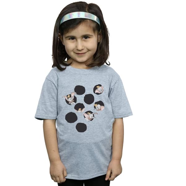 Disney Girls Dumbo Peekaboo Cotton T-Shirt