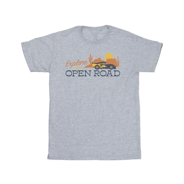 Disney Girls Cars Explore The Open Road T-shirt i bomull