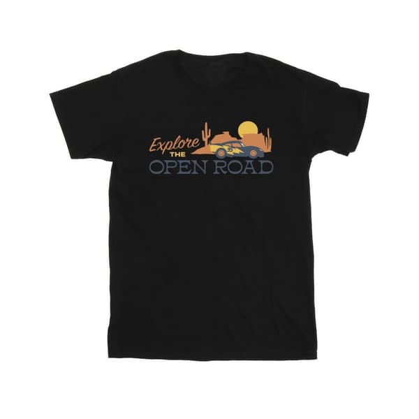 Disney Girls Cars Explore The Open Road T-shirt i bomull