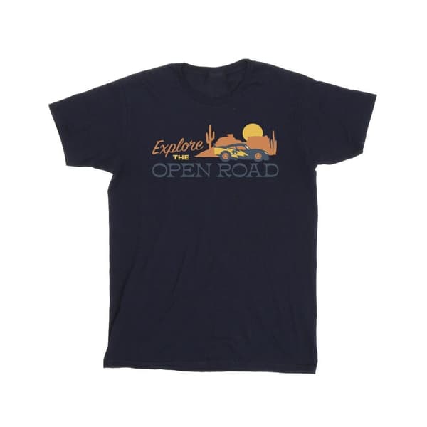 Disney Girls Cars Explore The Open Road T-shirt i bomull