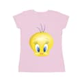 Miniatyrbillede 1 af 3: Looney Tunes Womens/Ladies Tweety Face Cotton T-Shirt