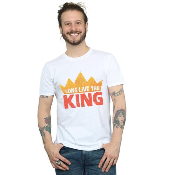 Disney Lejonkungen-film Long Live The King T-shirt för herrar
