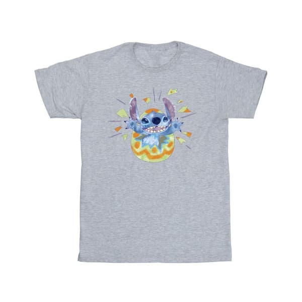 Disney Lilo & Stitch - T-shirt med knäckande ägg för herrar