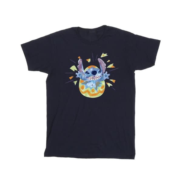 Disney Lilo & Stitch - T-shirt med knäckande ägg för herrar
